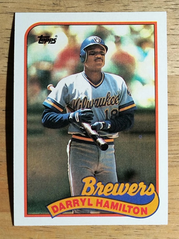 1989 Topps #88 Darryl Hamilton RC