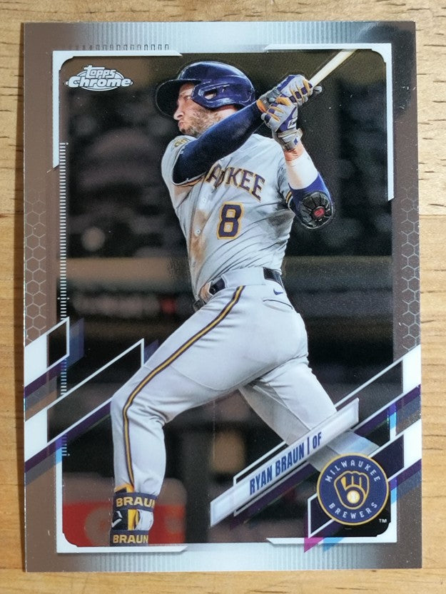 2021 Topps Chrome #164 Ryan Braun