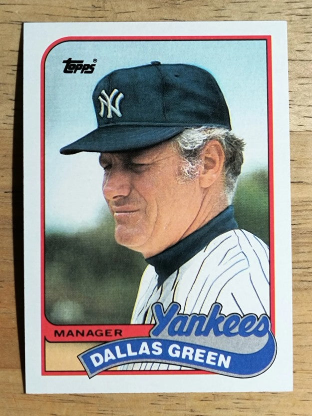 1989 Topps #104 Dallas Green MG