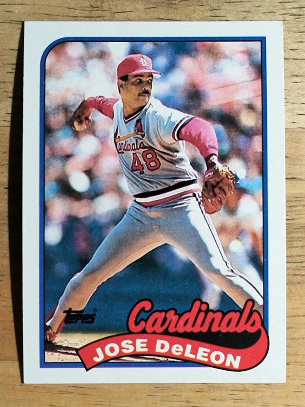 1989 Topps #107 Jose DeLeon