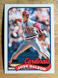 1989 Topps #107 Jose DeLeon