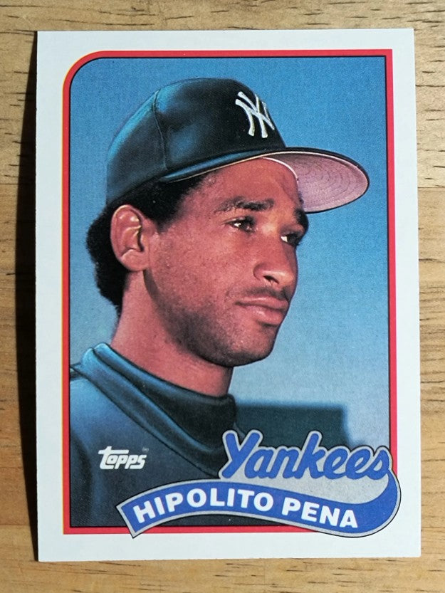 1989 Topps #109 Hipolito Pena