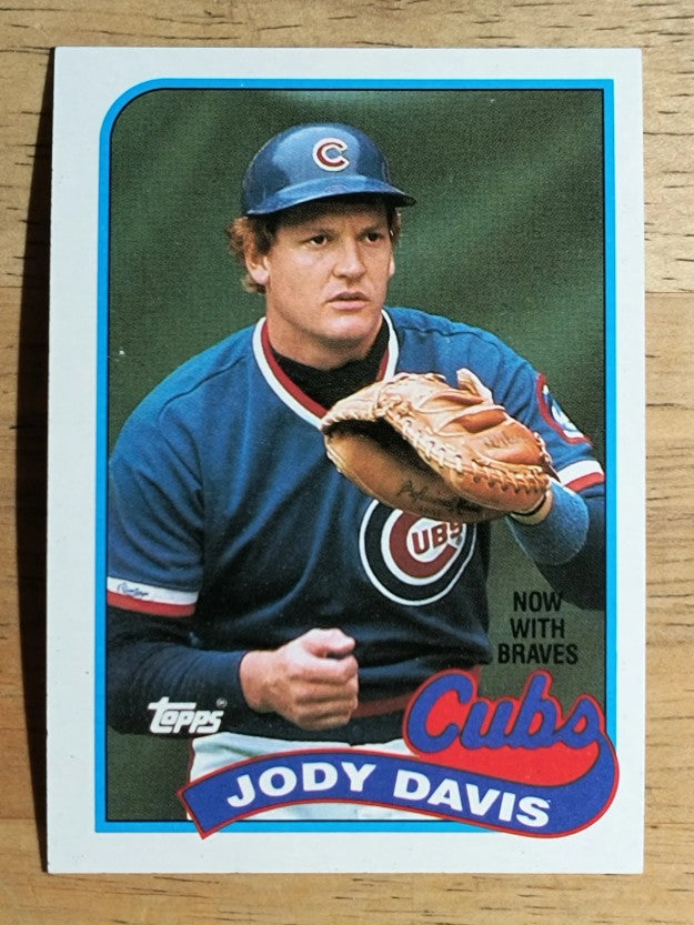 1989 Topps #115 Jody Davis