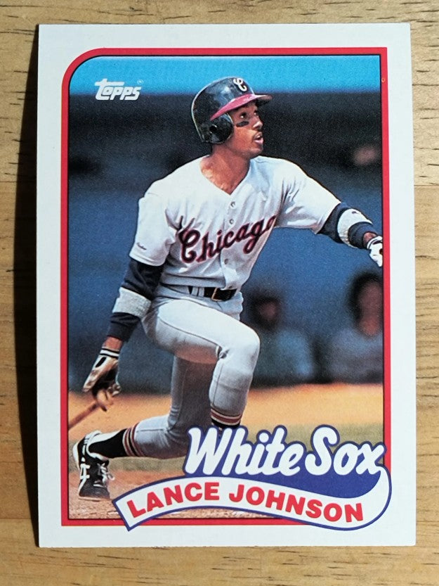 1989 Topps #122 Lance Johnson