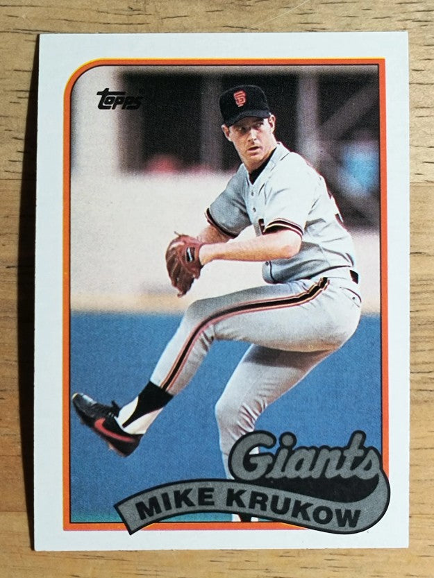 1989 Topps #125 Mike Krukow