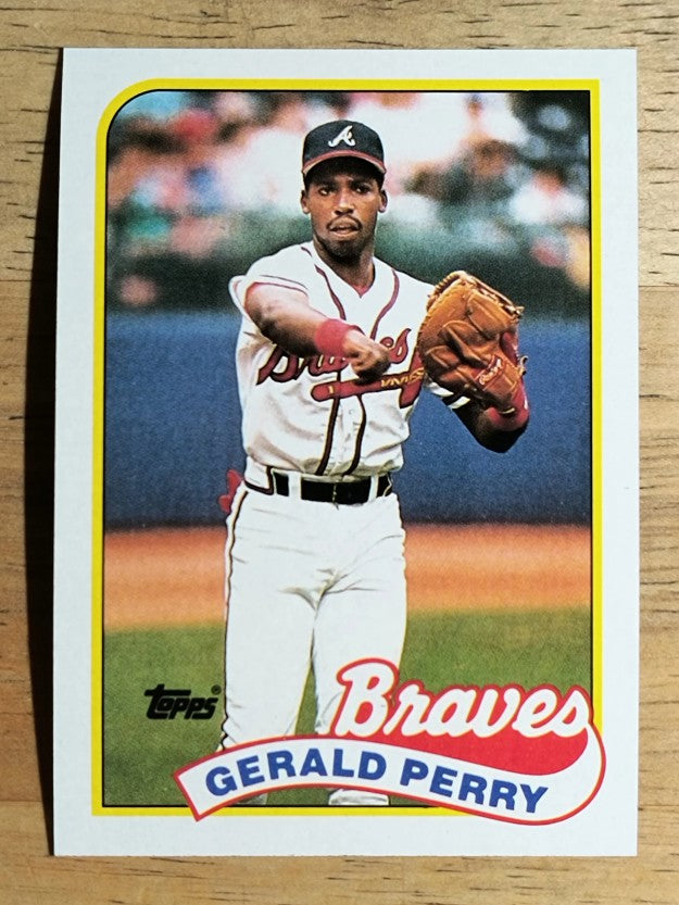 1989 Topps #130 Gerald Perry