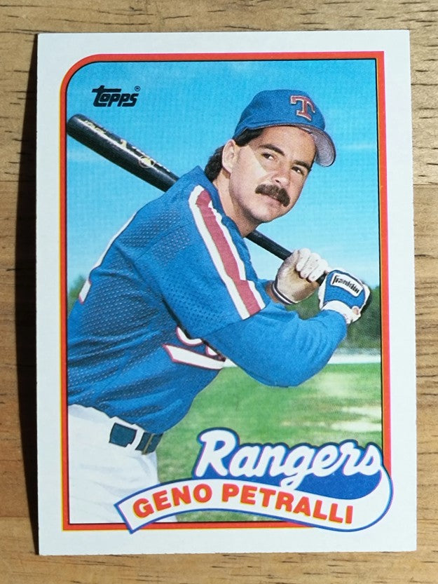 1989 Topps #137 Geno Petralli
