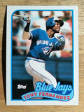 1989 Topps #170 Tony Fernandez