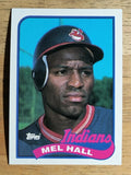 1989 Topps #173 Mel Hall