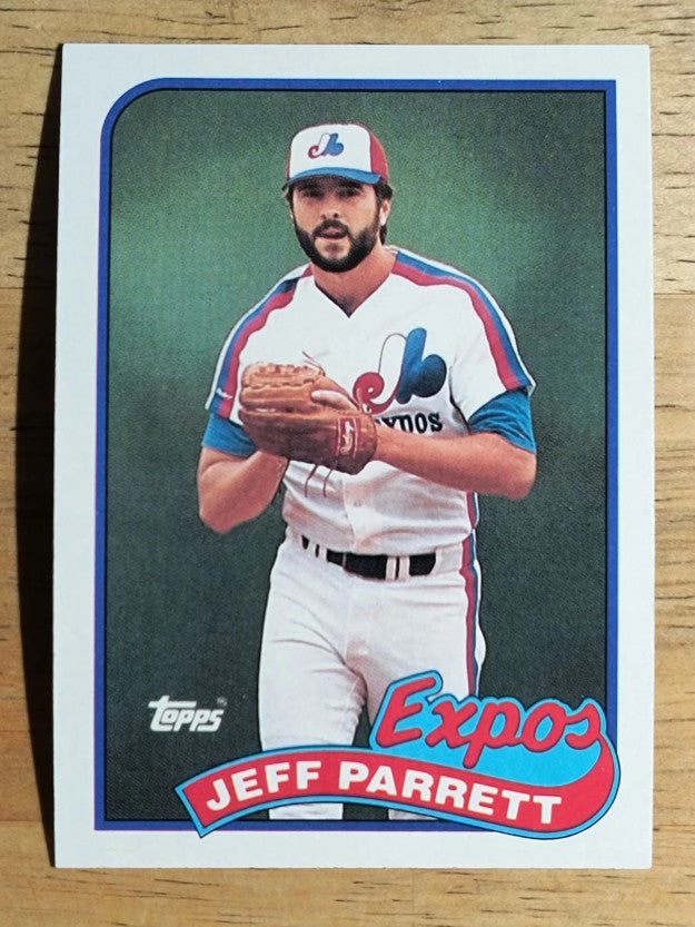 1989 Topps #176 Jeff Parrett