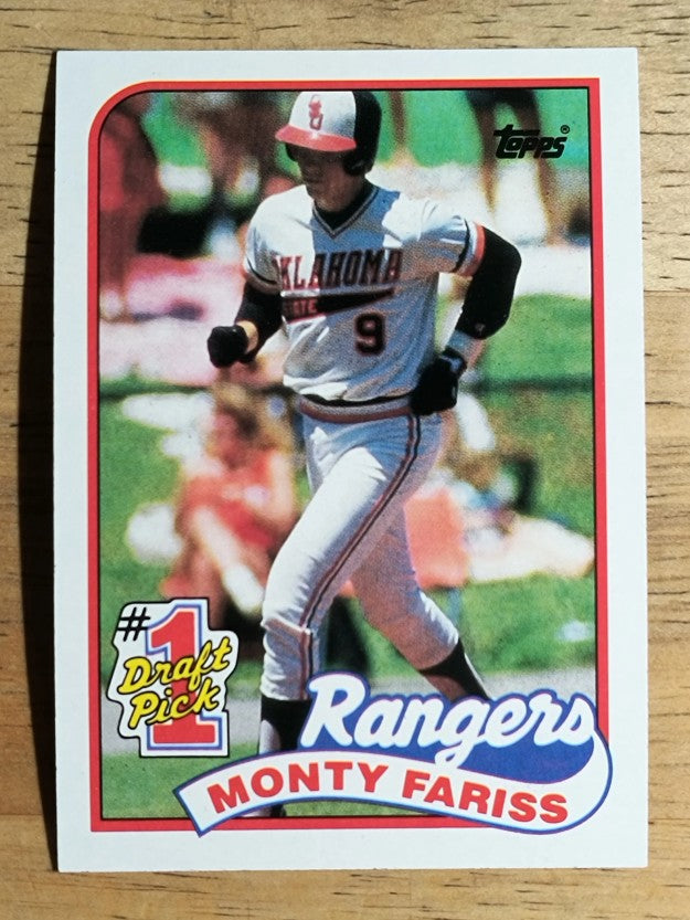 1989 Topps #177 Monty Fariss FDP