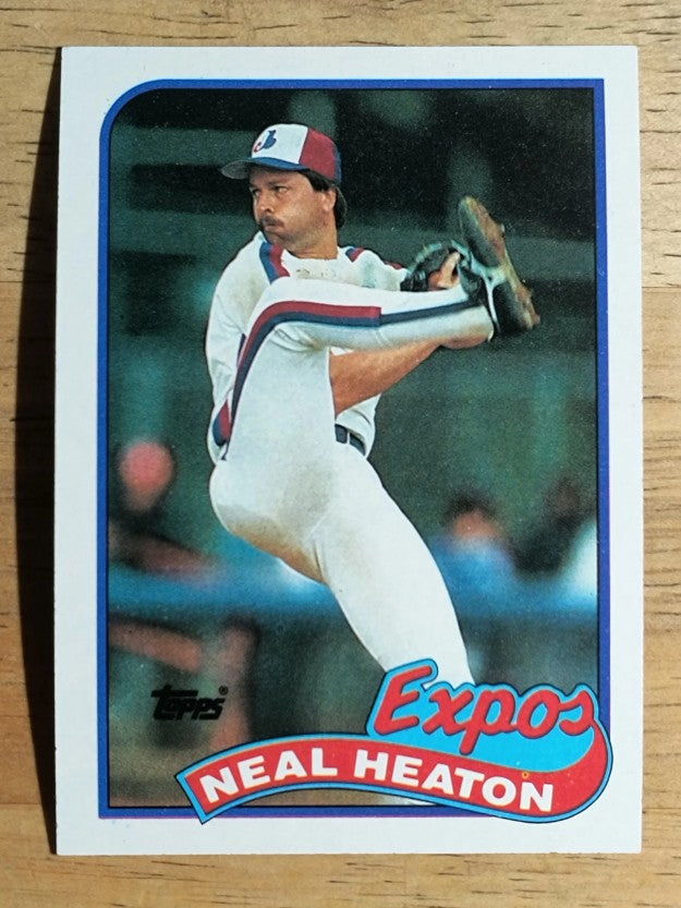 1989 Topps #197 Neal Heaton