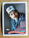 1989 Topps #228 Nelson Santovenia