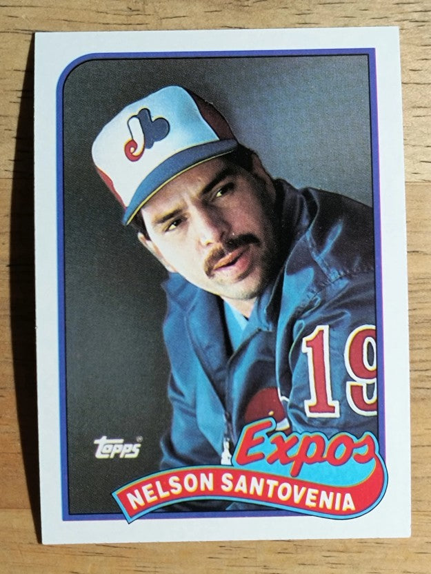 1989 Topps #228 Nelson Santovenia