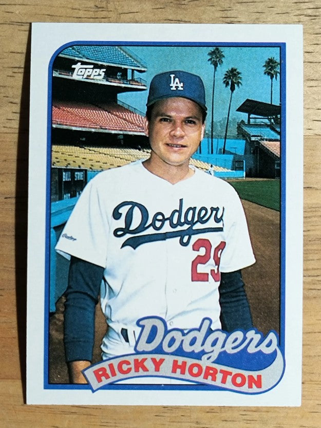 1989 Topps #232 Ricky Horton