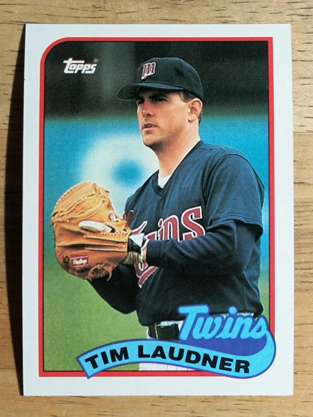 1989 Topps #239 Tim Laudner
