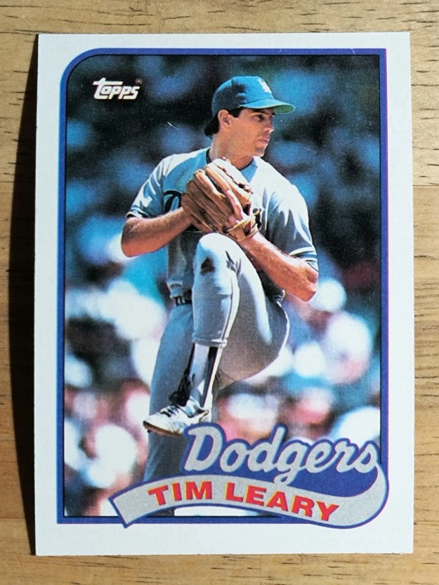 1989 Topps #249 Tim Leary