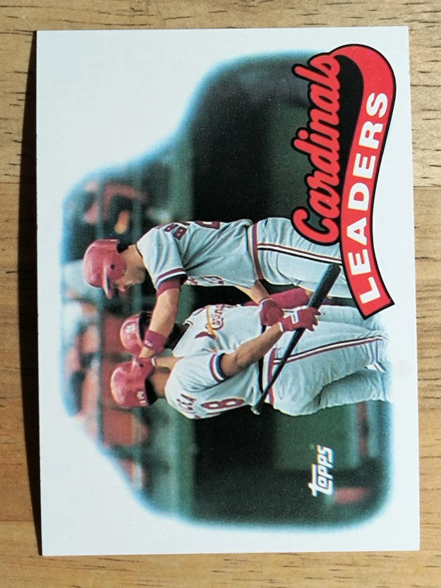 1989 Topps #261 Tom Brunansky/Luis Alicea TL
