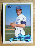 1989 Topps #266 Luis Aquino