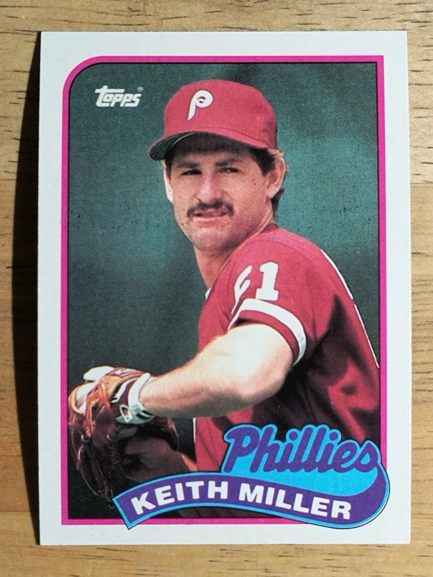 1989 Topps #268 Keith Miller RC