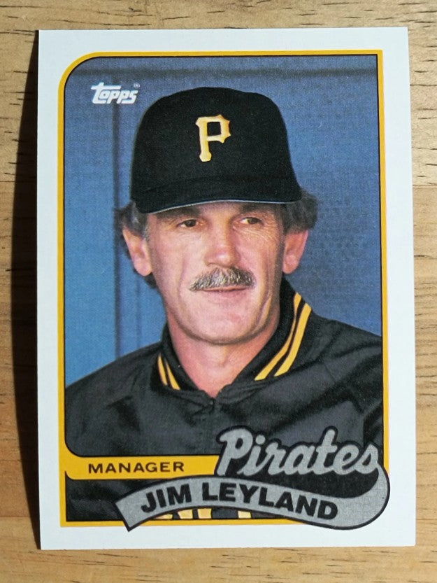 1989 Topps #284 Jim Leyland MG