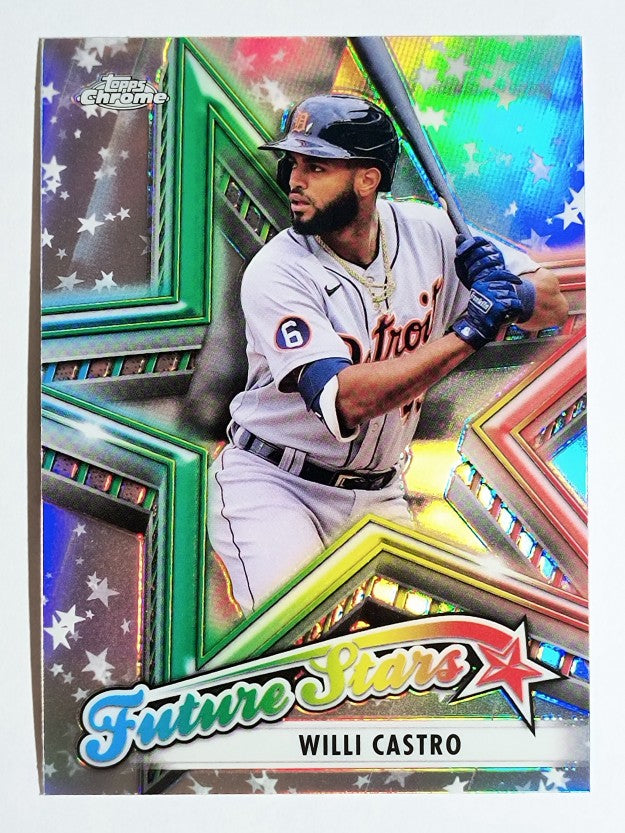 2021 Topps Chrome Future Stars #FS13 Willi Castro