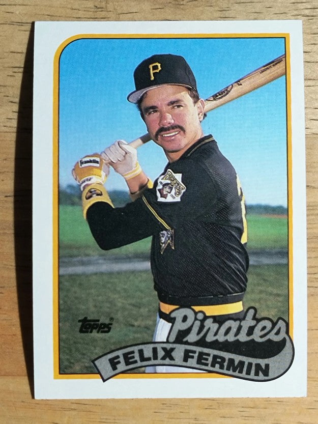 1989 Topps #303 Felix Fermin