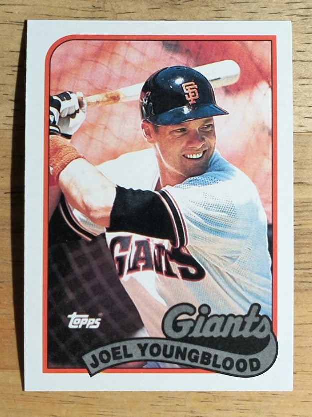 1989 Topps #304 Joel Youngblood
