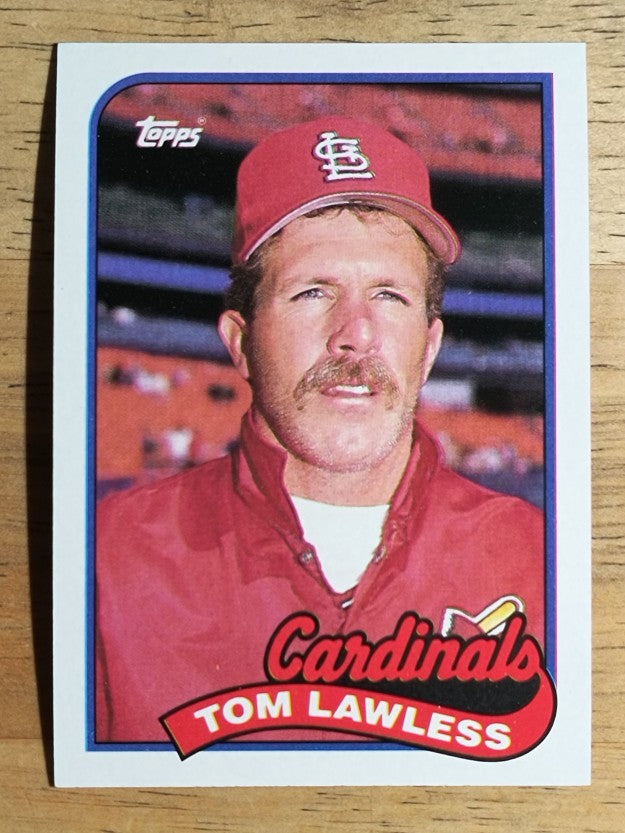 1989 Topps #312 Tom Lawless