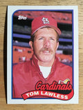 1989 Topps #312 Tom Lawless
