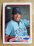 1989 Topps #314 Bobby Valentine MG