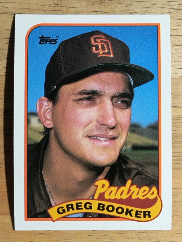 1989 Topps #319 Greg Booker