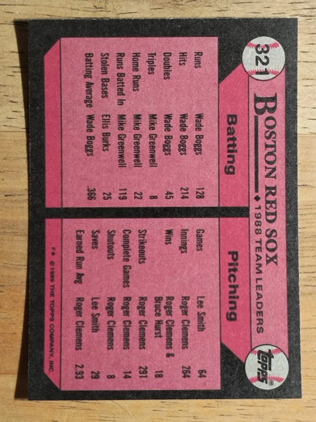 1989 Topps #321 Jody Reed TL