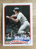 1989 Topps #334 Steve Lyons
