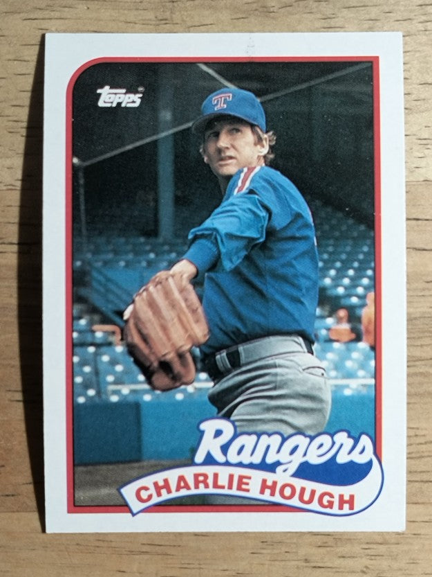 1989 Topps #345 Charlie Hough