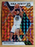 2019-20 Panini Mosaic Mosaic Orange Reactive #272 Eric Paschall