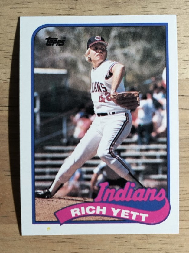 1989 Topps #363 Rich Yett