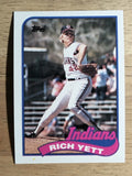 1989 Topps #363 Rich Yett