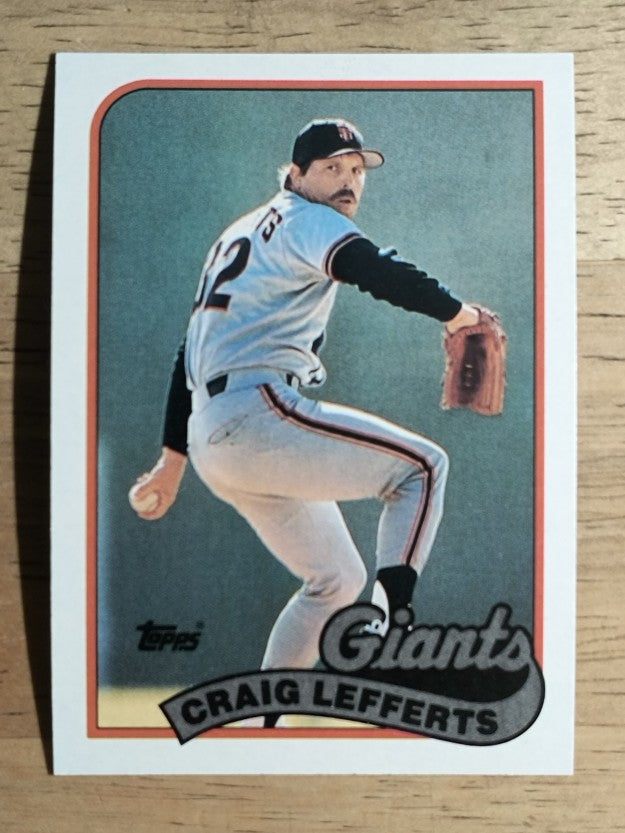 1989 Topps #372 Craig Lefferts