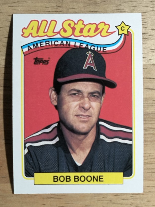 1989 Topps #404 Bob Boone AS
