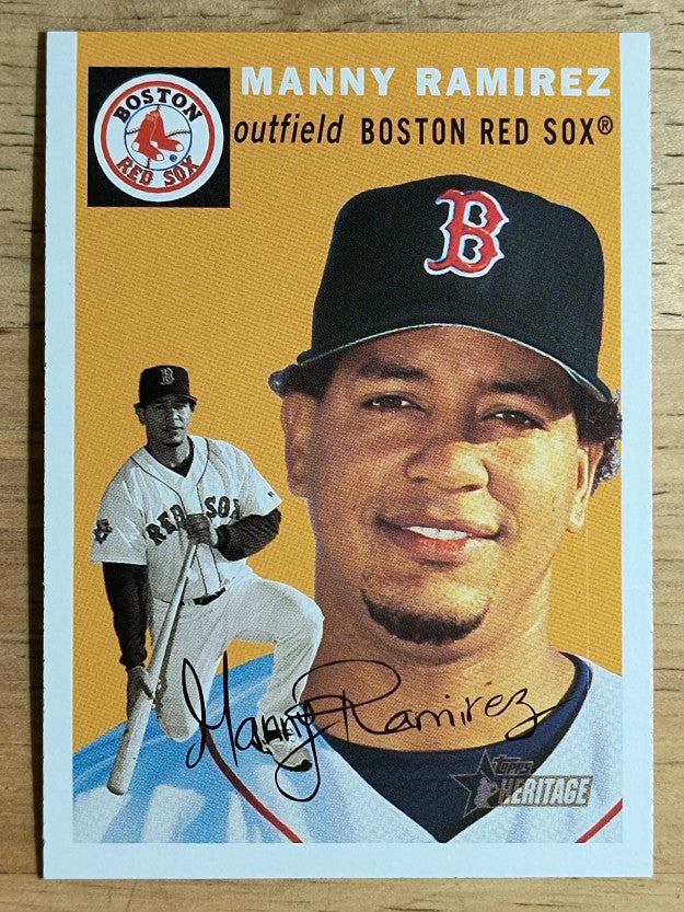 2003 Topps Heritage #303 Manny Ramirez