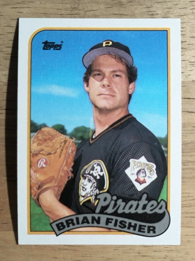 1989 Topps #423 Brian Fisher