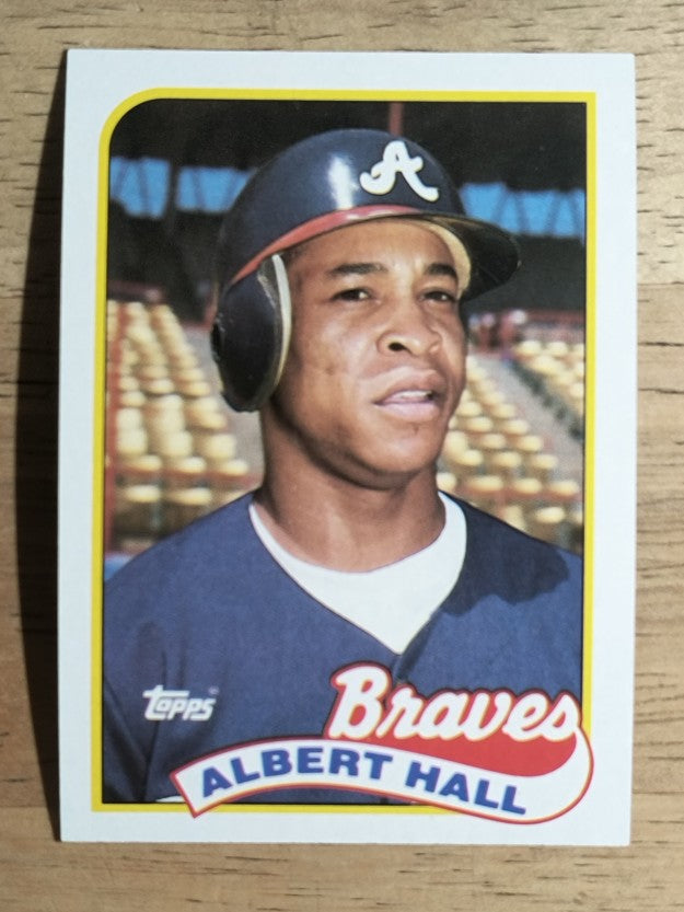 1989 Topps #433 Albert Hall