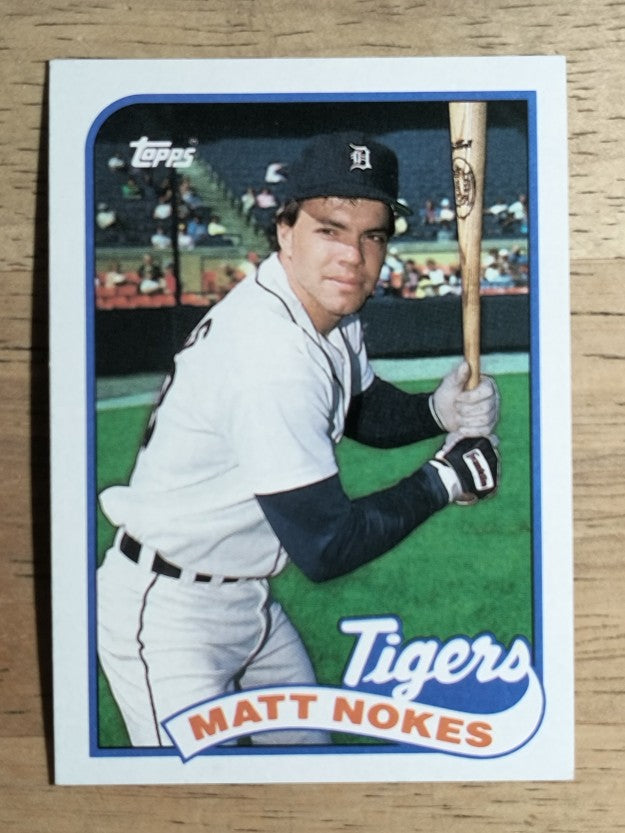 1989 Topps #445 Matt Nokes