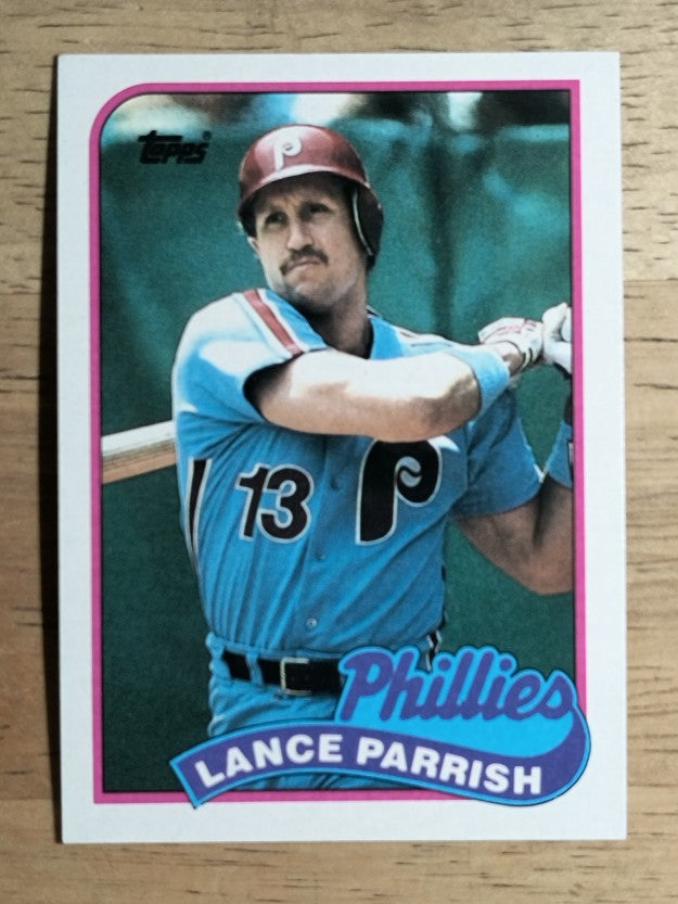 1989 Topps #470 Lance Parrish