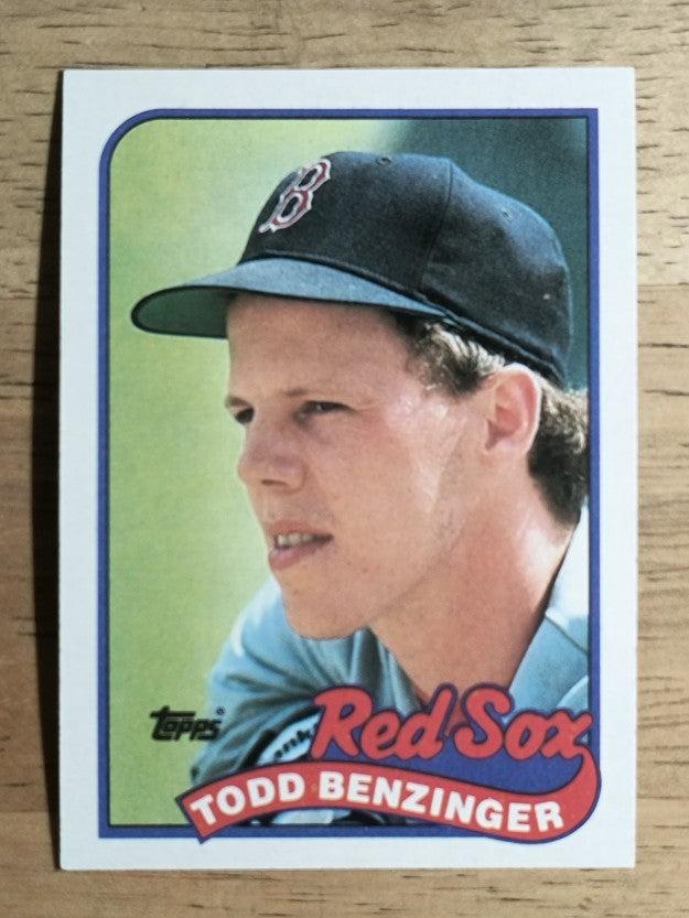 1989 Topps #493 Todd Benzinger