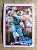 1989 Topps #494 Shane Rawley