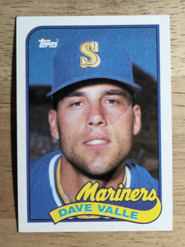 1989 Topps #498 Dave Valle
