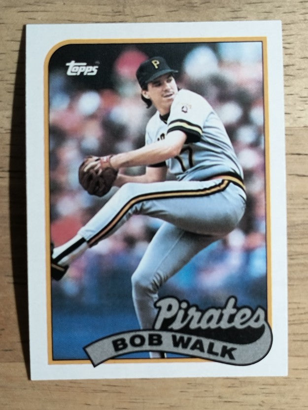 1989 Topps #504 Bob Walk
