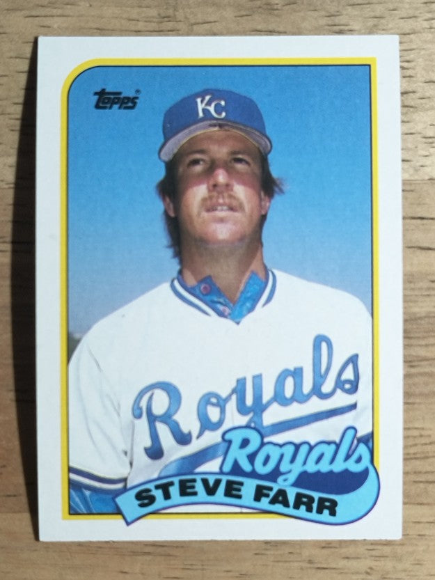 1989 Topps #507 Steve Farr